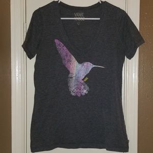 Vans Rainbow Hummingbird Fitted V-Neck Tee